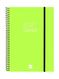 Finocam Agenda Anual 2027 Espiral Basic Opaque Lima