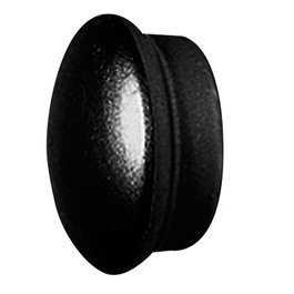 RIEL CHYC Terminal Forja Tapón Ø 20 mm Negro (Juego de 2 Piezas)