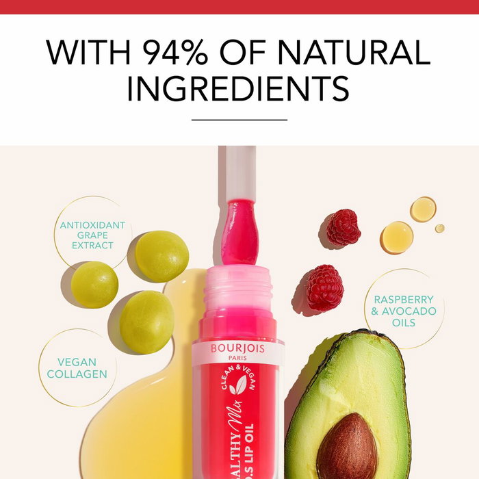 Bourjois Healthy Mix S.O.S Aceite Labial 03-straw'bisous Bourjois Healthy Mix S.O.S Aceite Labial 03-straw'bisous