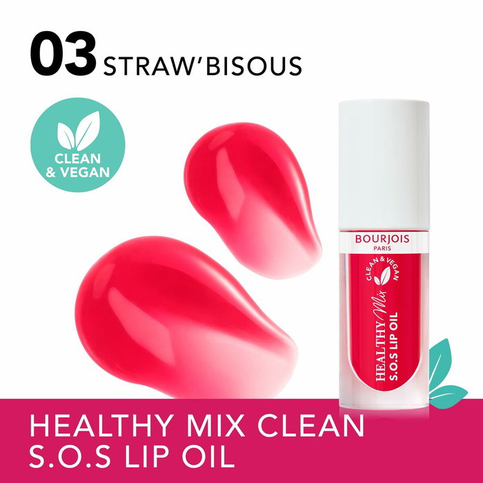 Bourjois Healthy Mix S.O.S Aceite Labial 03-straw'bisous Bourjois Healthy Mix S.O.S Aceite Labial 03-straw'bisous