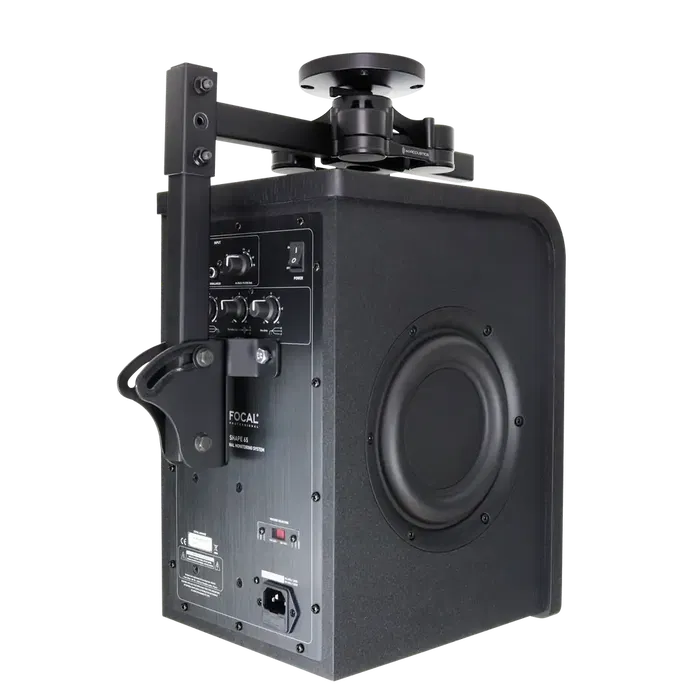 IsoAcoustics V120 Soporte en L Isoacoust para Montaje de Altavoces Profesionales Techo Pared Inclinable Ajustable