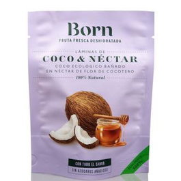 BORN Coco Y Nectar Laminas Deshidratados 40Gr Eco