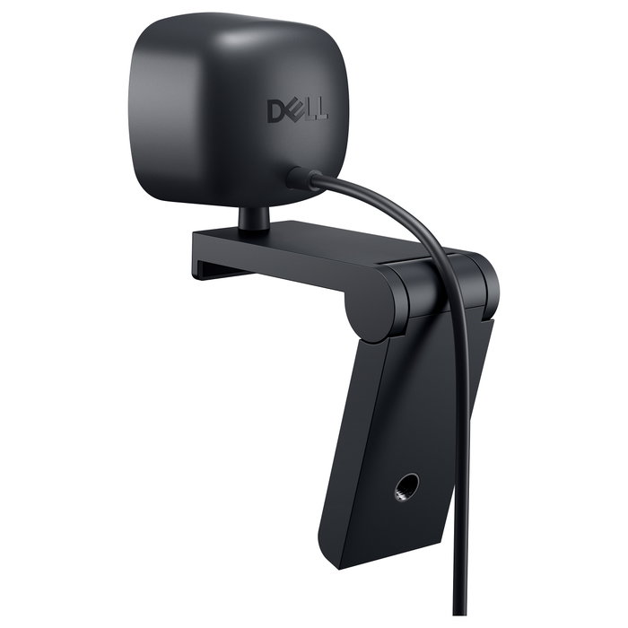 DELL Webcam WB3023 - Cámara Web 2K QHD (2560x1440) 60 fps, Enfoque Automático, Tapa de Privacidad, Micrófono, Negro