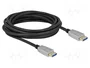 DeLOCK Cable DisplayPort 8K 60 Hz 40 Gbps 5 m Negro