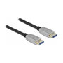 DeLOCK Cable DisplayPort 8K 60 Hz 40 Gbps 5 m Negro