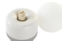 DKD Home Decor Lámpara de Sobremesa de Cerámica Bicolor G9