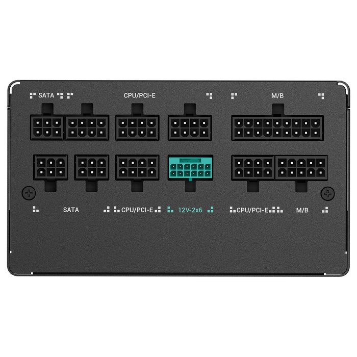 DeepCool PN850-M 850W Fuente de Alimentación ATX 3.1 80 Plus Gold Totalmente Modular, 1x Conector 16-Pin PCIe, 3x Conectores PCIe (6+2 Pin), 8x SATA, Ventilador de 120mm FDB, Negro DeepCool PN850-M 850W Fuente de Alimentación ATX 3.1 80 Plus Gold Totalmente Modular, 1x Conector 16-Pin PCIe, 3x Conectores PCIe (6+2 Pin), 8x SATA, Ventilador de 120mm FDB, Negro