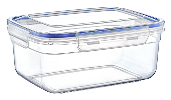 Dem Fiambrera Hermética Rectangular 2300 ml 24 x 18 x 10 cm (12 Unidades)