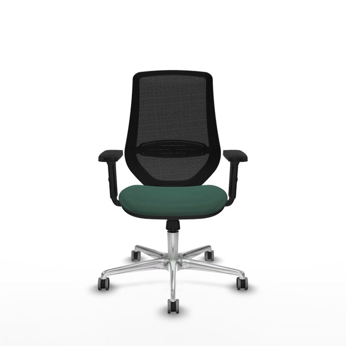 PIQUERAS Y CRESPO Silla de oficina Mardos con mecanismo Sincro, Verde botella y Negro PIQUERAS Y CRESPO Silla de oficina Mardos con mecanismo Sincro, Verde botella y Negro