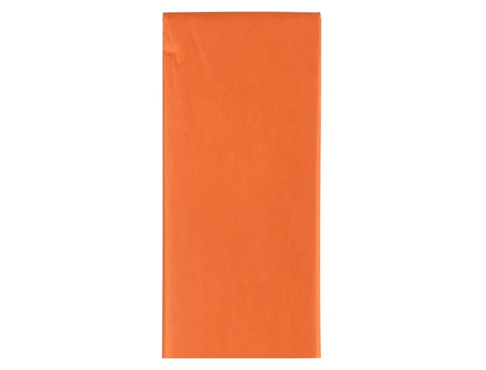 Liderpapel Papel Seda 52x76cm 18g/m2 Naranja Bolsa 5 Hojas