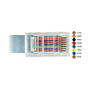 DeLOCK Adaptador USB 2.0 Type-C a Serial RS-232 RJ45 0,5 m Gris
