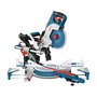 Bosch GCM 8 SDE Professional Sierra de inglete para panel, 5000 RPM, corte a 0° 70x312mm, corte inclinado 48x312mm, extracción de polvo