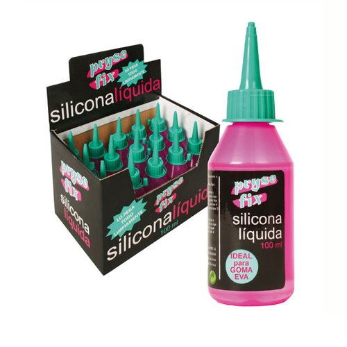 Silicona Liquida Fix 100Ml Expositor De 15 Silicona Liquida Fix 100Ml Expositor De 15