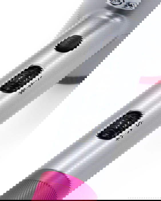 Thulos Secador de Pelo Iónico TH-HD804, 1600-1800W, 2 Velocidades, 3 Temperaturas, con Difusor y Concentrador, Motor DC