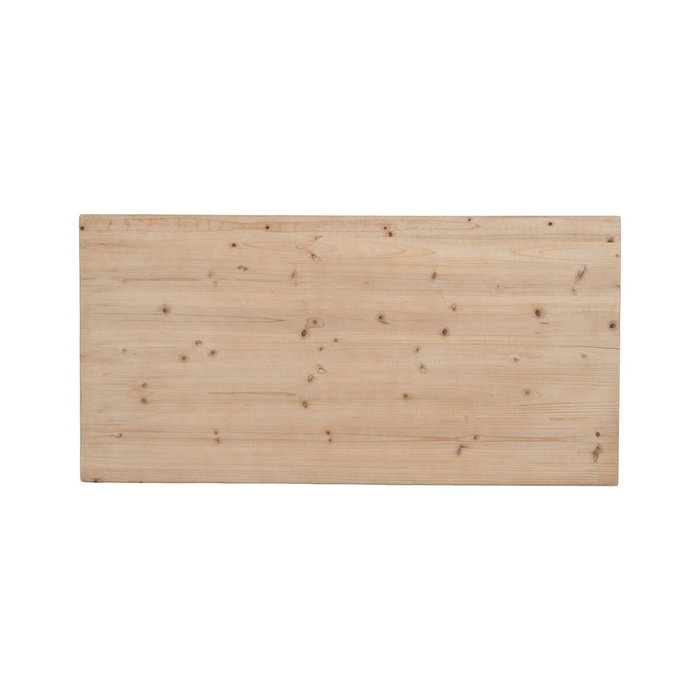 Ixia Mesa de Centro Natural-Blanco 120 x 60 x 48 cm