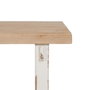 Ixia Mesa de Centro Natural-Blanco 120 x 60 x 48 cm