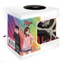 ABYstyle Taza Dan Da Dan Momo y Okarun 460 mL Cerámica Resistente Apta Microondas Lavavajillas Licencia Manga