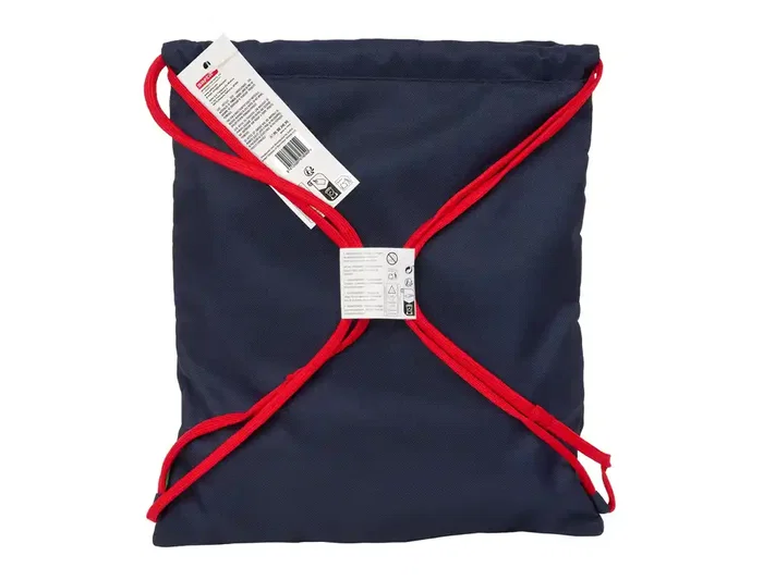 Bolsa Mochila con Cuerdas Benetton Together Azul marino 35 x 40 x 1 cm