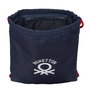 Bolsa Mochila con Cuerdas Benetton Together Azul marino 35 x 40 x 1 cm
