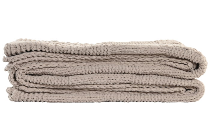 DKD Home Decor Manta Sofa Urban Beige 170 x 130 cm (2 Unidades)