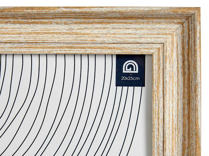 GIFTDECOR Portafotos Efecto Madera Oro 20x25 cm (Set de 24) GIFTDECOR Portafotos Efecto Madera Oro 20x25 cm (Set de 24)