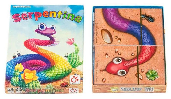 Mercurio Juego Serpentina ¿Quién Puede Ayudar A Poner Los Colores En Orden?