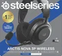 SteelSeries Arctis Nova 3P Auriculares Inalámbricos Negro