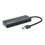 Manhattan Hub USB-A de 4 puertos USB 3.2 Gen 1 Negro