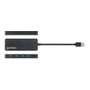 Manhattan Hub USB-A de 4 puertos USB 3.2 Gen 1 Negro