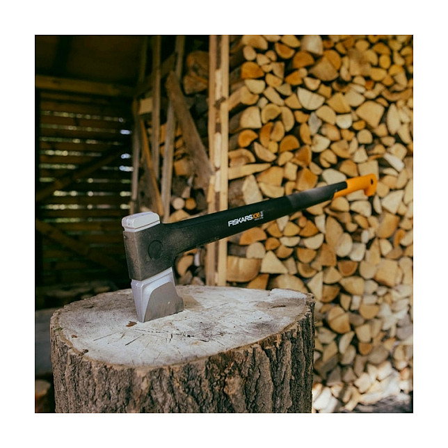 Fiskars Hacha de partir X-series X36 con hoja grande L