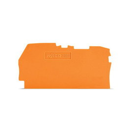 WAGO 2102-1292 Placa de cierre y de entremedio Naranja