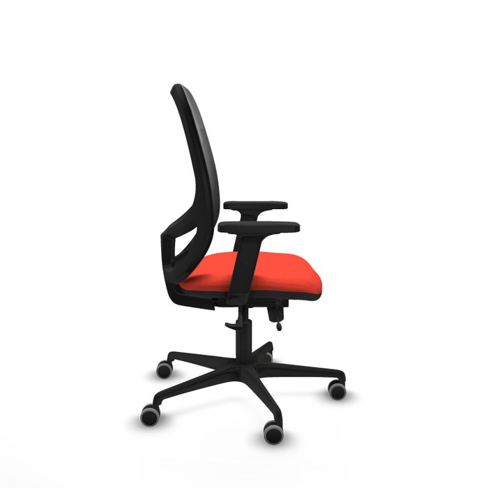 PIQUERAS Y CRESPO Silla de oficina Cilanco Naranja oscuro y Negro PIQUERAS Y CRESPO Silla de oficina Cilanco Naranja oscuro y Negro