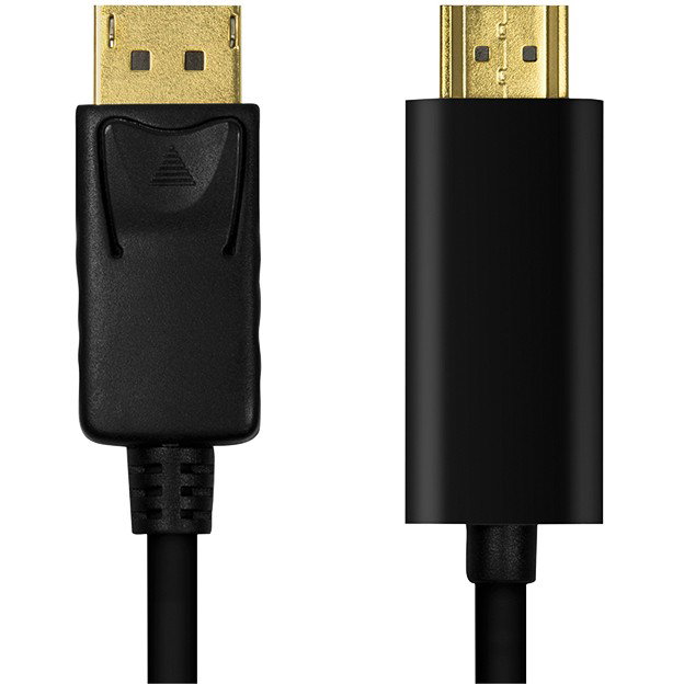 LogiLink Cable DisplayPort 1.2 a HDMI 1.4, 5m, negro LogiLink Cable DisplayPort 1.2 a HDMI 1.4, 5m, negro