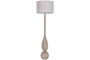 DKD Home Decor Lámpara de Pie Mango y Lino Natural/Beige