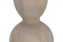 DKD Home Decor Lámpara de Pie Mango y Lino Natural/Beige