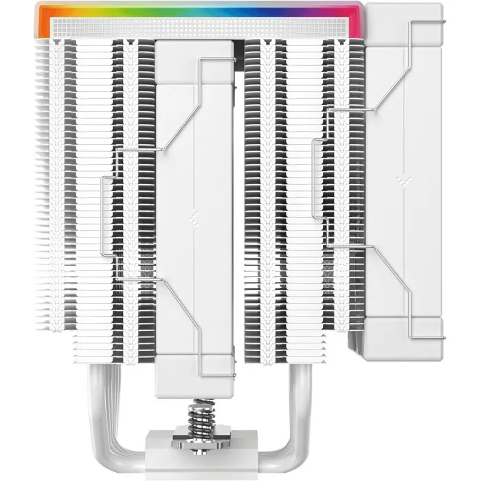 Deepcool AK620 Digital Pro R-AK620-WHAPMN-G Disipador de CPU Blanco - 120 mm, 6 Tubos de Calor CTT 2.0, Ventilador PWM