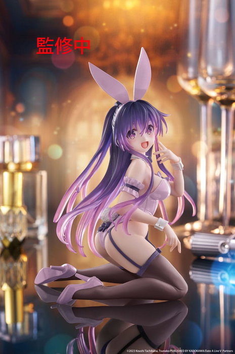 Date A Live Estatua PVC Desktop Cute Figure Tohka Yatogami (Bunny Ver.) Renewal 13 cm