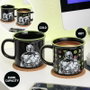 Paladone Products Taza sensitiva al calor Star Wars: The Mandalorian con El Mandaloriano y Grogu