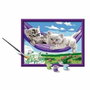 Ravensburger CreArt Kids Kit de pintura por números Gatitos en la hamaca (18 x 24 cm) inevitable