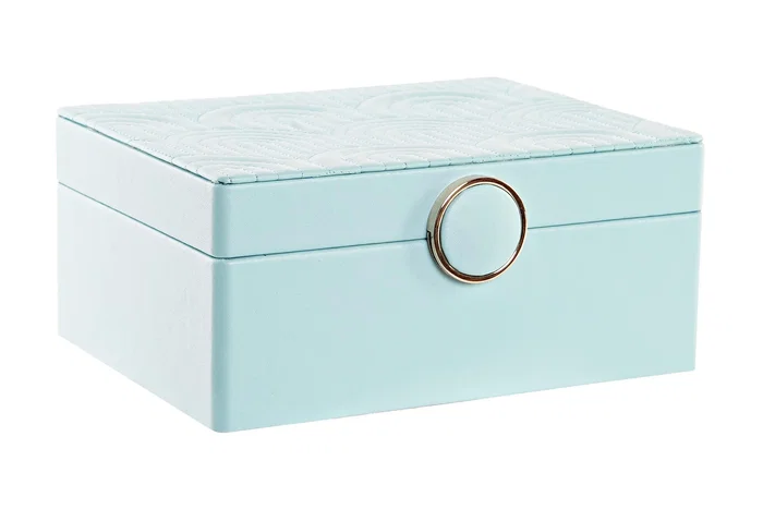 DKD Home Decor Joyero Glam Verde Menta 17 x 13 x 8.5 cm DKD Home Decor Joyero Glam Verde Menta 17 x 13 x 8.5 cm