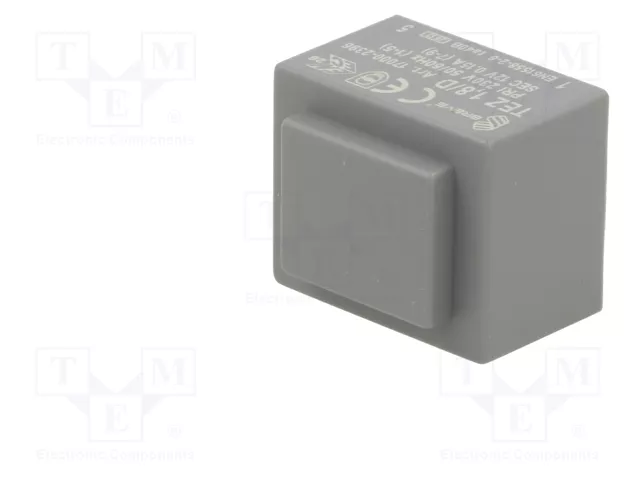 BREVE TUFVASSONS TEZ Transformador cerrado de 1,8VA 230V AC a 12V 150mA para PCB BREVE TUFVASSONS TEZ Transformador cerrado de 1,8VA 230V AC a 12V 150mA para PCB