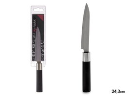 KINVARA Cuchillo pequeño de acero con mango negro