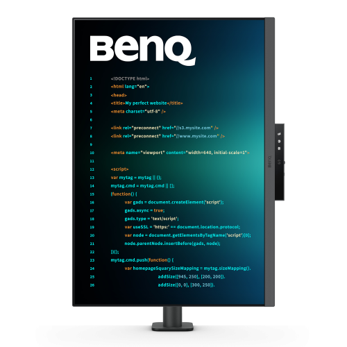 BenQ 9H.LM2LJ.TBE Pantalla para PC 28.2" 4K Ultra HD Negro