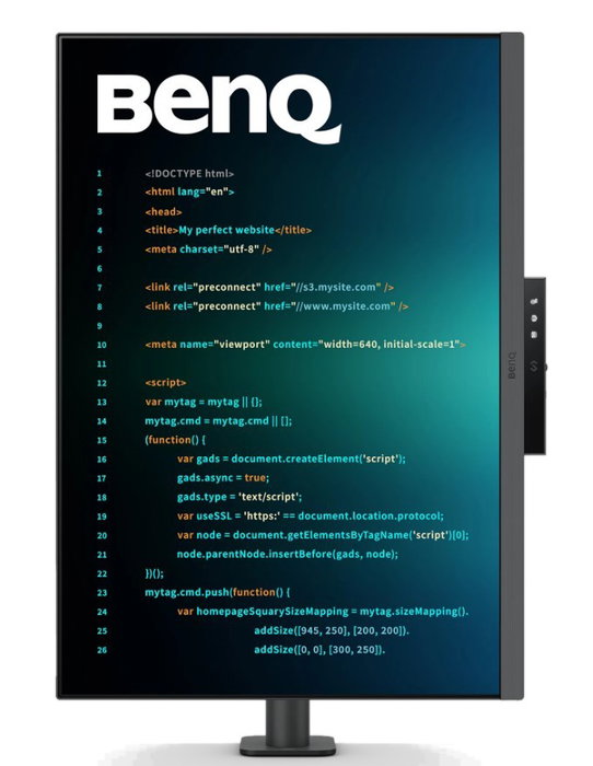 BenQ RD280UA Monitor 4K Ultra HD 28,2 pulg. IPS Negro