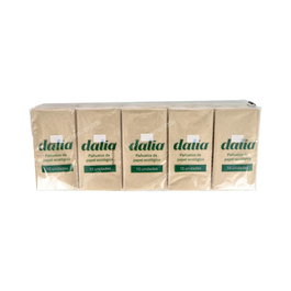 Dalia Pañuelos De Bolsillo Sin Blanquear 10Uds Bio EcoVadis Gold Sostenible