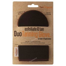 TANORGANIC Duo Guante Aplicador Y Exfoliante para Autobronceador