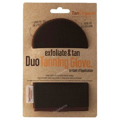 TANORGANIC Duo Guante Aplicador Y Exfoliante para Autobronceador