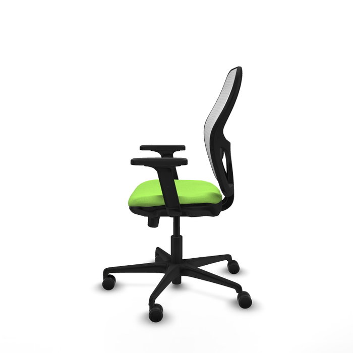 PIQUERAS Y CRESPO Silla de oficina Jorquera con mecanismo Sincro/Traslack, Pistacho y Blanco PIQUERAS Y CRESPO Silla de oficina Jorquera con mecanismo Sincro/Traslack, Pistacho y Blanco