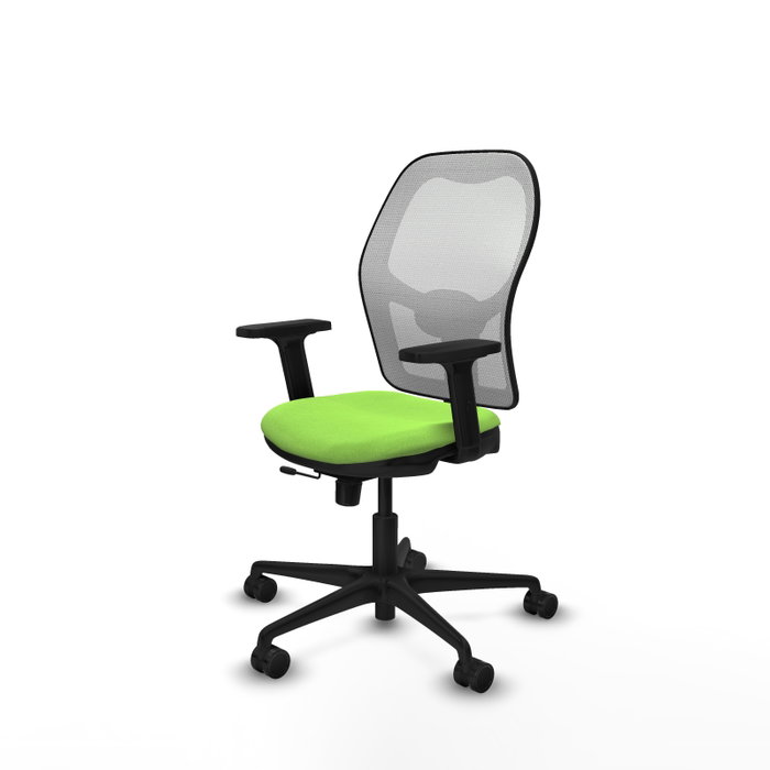 PIQUERAS Y CRESPO Silla de oficina Jorquera con mecanismo Sincro/Traslack, Pistacho y Blanco PIQUERAS Y CRESPO Silla de oficina Jorquera con mecanismo Sincro/Traslack, Pistacho y Blanco