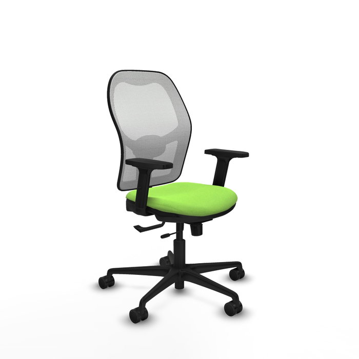 PIQUERAS Y CRESPO Silla de oficina Jorquera con mecanismo Sincro/Traslack, Pistacho y Blanco PIQUERAS Y CRESPO Silla de oficina Jorquera con mecanismo Sincro/Traslack, Pistacho y Blanco
